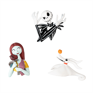 Set de 3 imanes Disney Pesadilla antes de Navidad