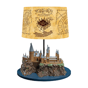 Lampara de Mesa con pantalla Harry Potter Hogwarts