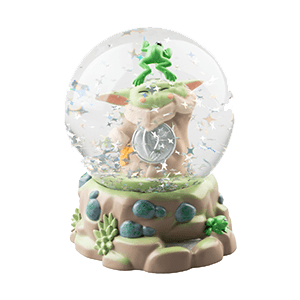 Bola de nieve Star Wars The Mandalorian y Grogu