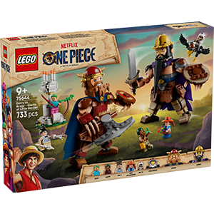 LEGO One Piece Dorry vs. Brogy: Gigantes de Little Garden 75644