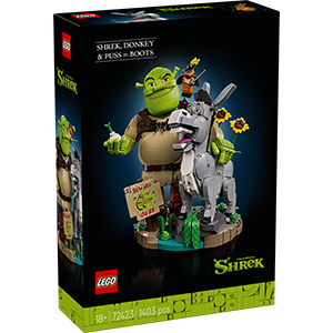 LEGO Shrek: Shrek, Asno y Gato con Botas 72423