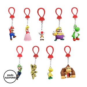 Colgante para mochilas Super Mario Backpack Buddies (surtido) (REACONDICIONADO) para Merchandising en GAME.es