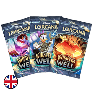 Disney Lorcana Whispers in the Well Booster Pack Individual (ingles) (REACONDICIONADO)