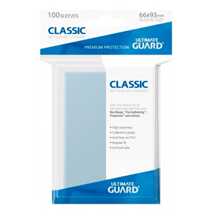 Fundas para cartas Ultimate Guard Classic Sleeves Tamaño Standard (100 uds) (REACONDICIONADO)
