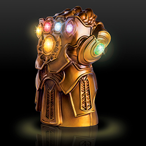 Lampara Marvel Guantelete Thanos 3D Replica de 25 cm (REACONDICIONADO)