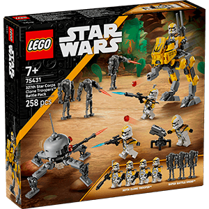 LEGO Star Wars Pack de Combate: Soldados Clon del 327 Cuerpo Estelar 75431 (REACONDICIONADO)