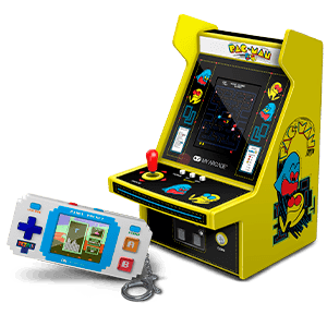 Pack Consola Retro Arcade Micro Player Pro  Pac-Man + Consola Retro portatil Pixel Pocket  Tetris (REACONDICIONADO)