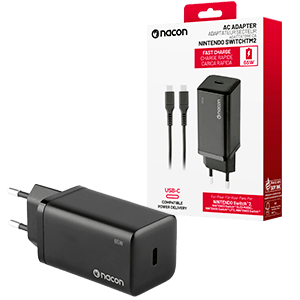 Cargador 60w Nacon (REACONDICIONADO)