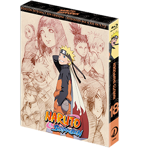 Naruto Shippuden Box 18 Episodios 462 a 500 (REACONDICIONADO)