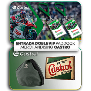 Sorteo MotoGP 26 Gran Premio de Valencia + Merchandising oficial Castrol
