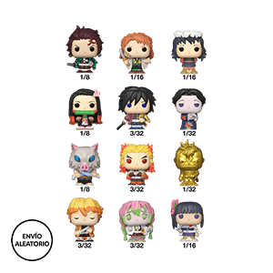 Figura Mistery Bitty POP: Demon Slayer (surtido)