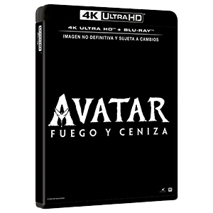Avatar Fuego y Ceniza 4K + BD