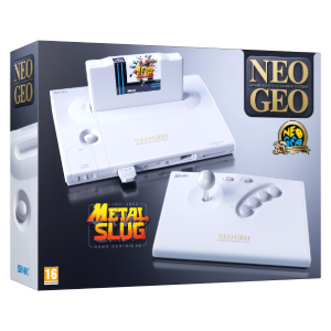 Consola NEOGEO AES+ White Anniversary Edition + Metal Slug