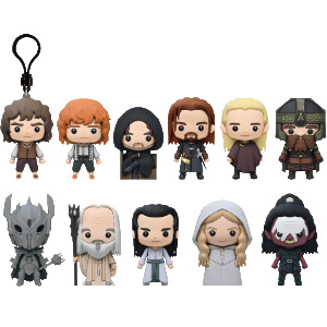 Colgante 3D El Señor de los anillos Series 2  para mochilas y bolsos (surtido)