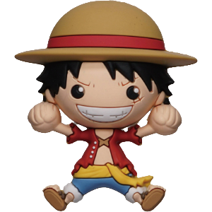 Imán 3D para nevera One Piece - Luffy