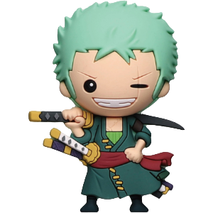 Imán 3D para nevera One Piece - Zoro