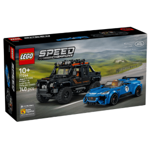 LEGO Speed Champions Jaguar Project 7 y Land Rover Defender 77264