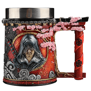 Jarra Assassin´s Creed Shadows Naoe y Yasuke de 16,5 cm (REACONDICIONADO)