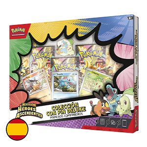 Caja de Colección Pin Deluxe Megaevolución - Héros Ascendentes - Pokémon TCG