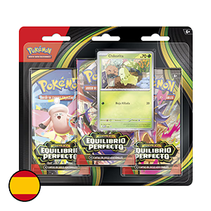 Pack 3 Sobres Megaevolución - Equilibrio Perfecto - Pokémon TCG