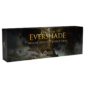 Lands of Evershade: Deluxe set de dados & Dados Tray