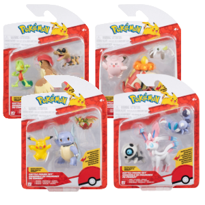 Pack de figuras Pokemon de combate (surtido)