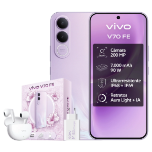 Vivo Bundle V70 FE 8/512  + Buds Air 3 + 90W Charge Muse Purple