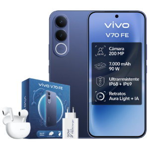 Vivo Bundle V70 FE 8/256  + Buds Air 3 + 90W Charge Ocean Blue