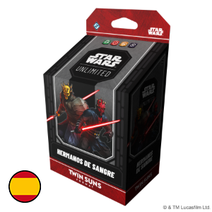 Mazo Star Wars Unlimited Hermanos de Sangre Maul y Savage Opress Twin Suns (Castellano)