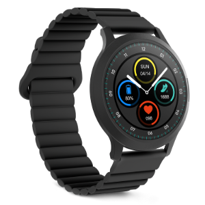 Smartwatch Ksix Core 3, Amoled Negro