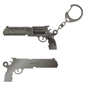 Llavero metalico Resident Evil Requiem