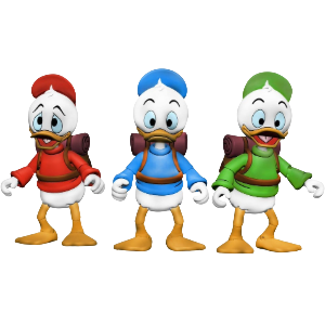 Pack de 3 Figuras DuckTales Huey, Dewey, and Louie de 18 cm