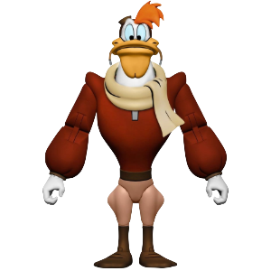 Figura DuckTales Launchpad McQuack de 18 cm