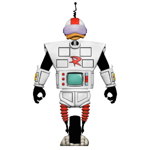 Figura DuckTales Gizmoduck de 18 cm