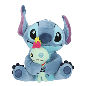 Hucha Peluche Disney Stitch con muñeco 20 cm. (REACONDICIONADO)