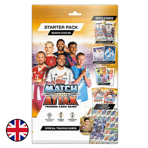 Starter Pack de cartas UCL 2025/26 Match Attax