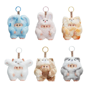Colgante de peluche Giggle Monster Furry Forest Series de 11 cm (surtido)