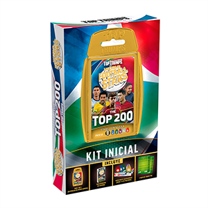 Starter pack de cartas Futbol Mundial - Top 200