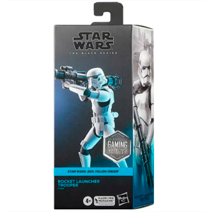 Figura Hasbro Star Wars Black Series: Rocket Stormtrooper (REACONDICIONADO)