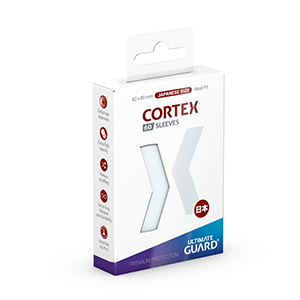 Fundas para cartas Cortex Tamaño cartas Japonesas de color transparente (60 uds) (REACONDICIONADO)