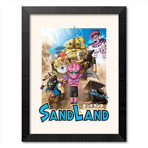 Print Enmarcado Sand Land 30x40cm (REACONDICIONADO)