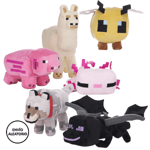Peluche Minecraft Serie 2 de 26 cm (surtido) (REACONDICIONADO)