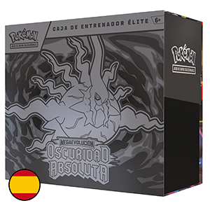 Caja de Entrenador Elite Pokemon Megaevolucion Oscuridad Absoluta (Castellano)