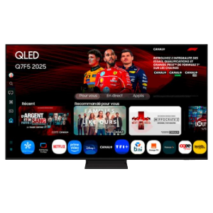 SAMSUNG TV QLED 75" TQ75Q7F5AU , QLED 4K Smart Tv  AI Processor Negro