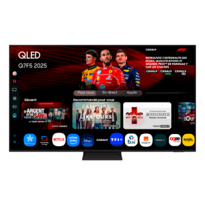 SAMSUNG TV QLED 65" TQ65Q7F5AU , QLED 4K Smart Tv  AI Processor Negro