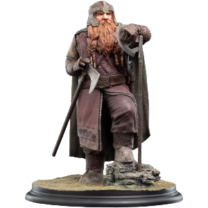 Figura El Señor de los anillos Statue 1/6 Gimli Hunter of the Plains de 27 cm