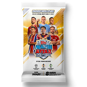 Sobre de cartas UCC Match Attax 2026-2027 Card Packets
