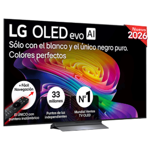 LG OLED 55" OLED55C66LB UHD 4K evo AI  ANTIRREFLEJOS Smart TV