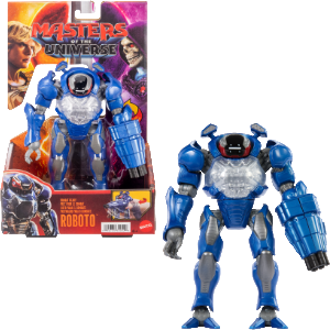 Figura Masters del Universo con accesorios Roboto de 14 cm