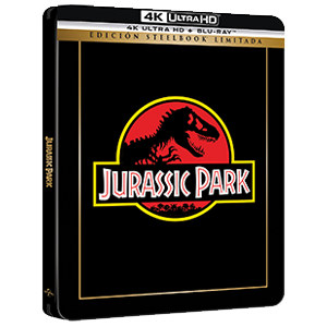 Jurassic Park 4K + BD Edición Steelbook